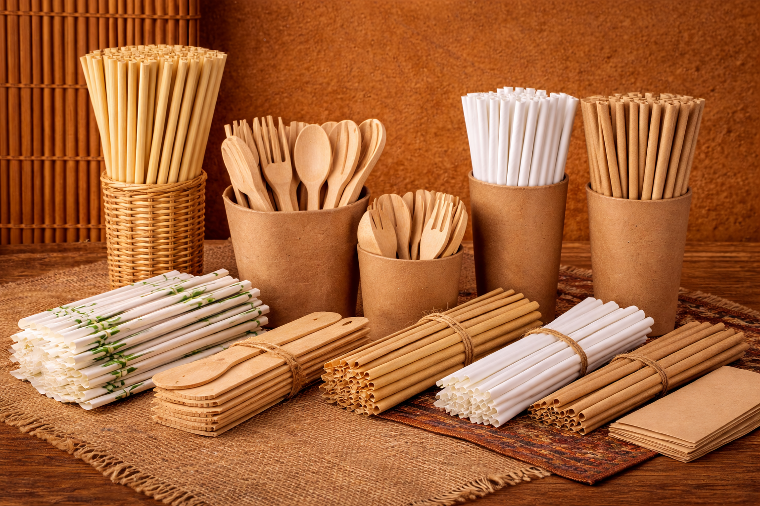 Cutlery and Straws