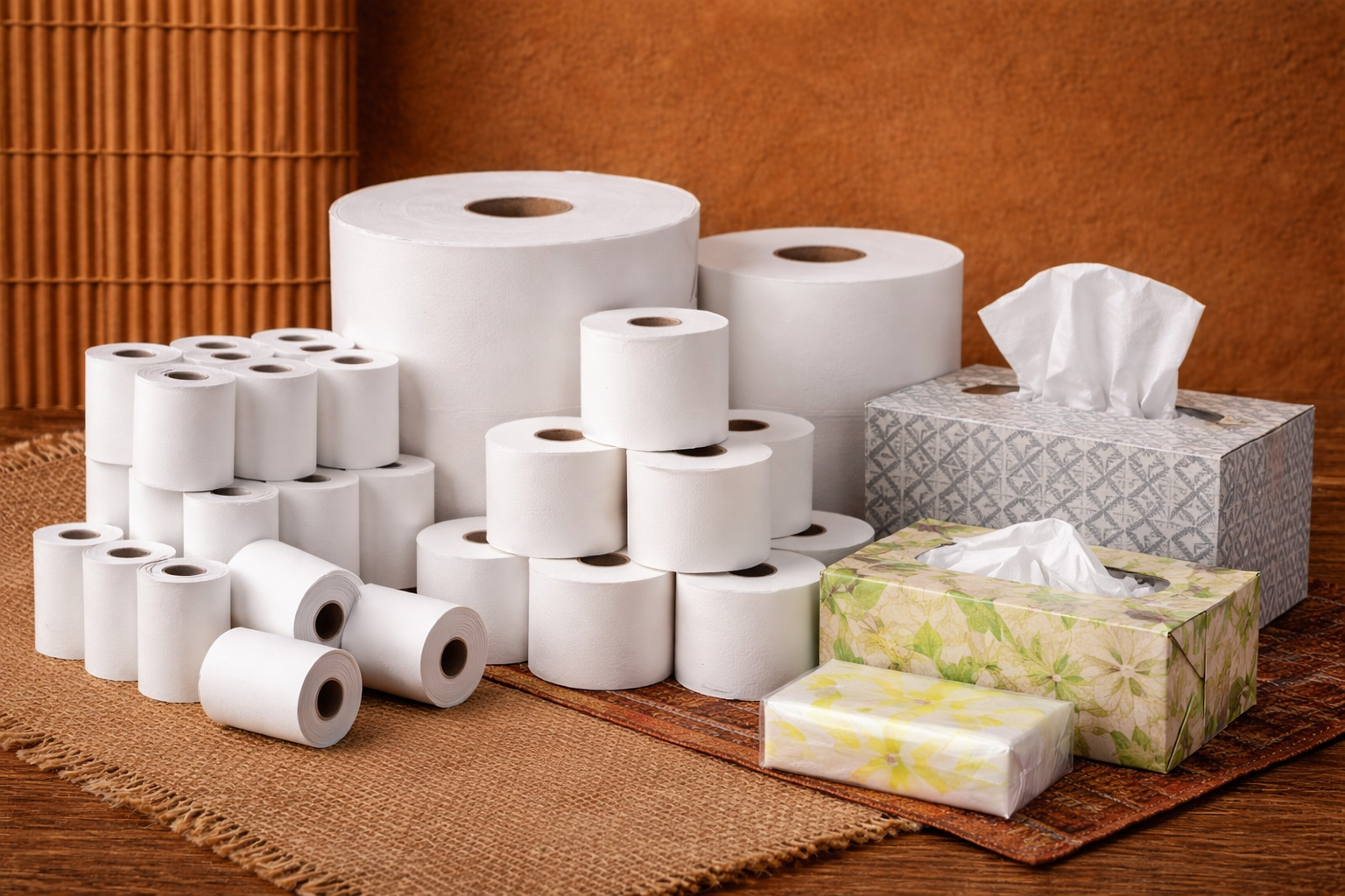 Paper Products and Dispenser Rolls