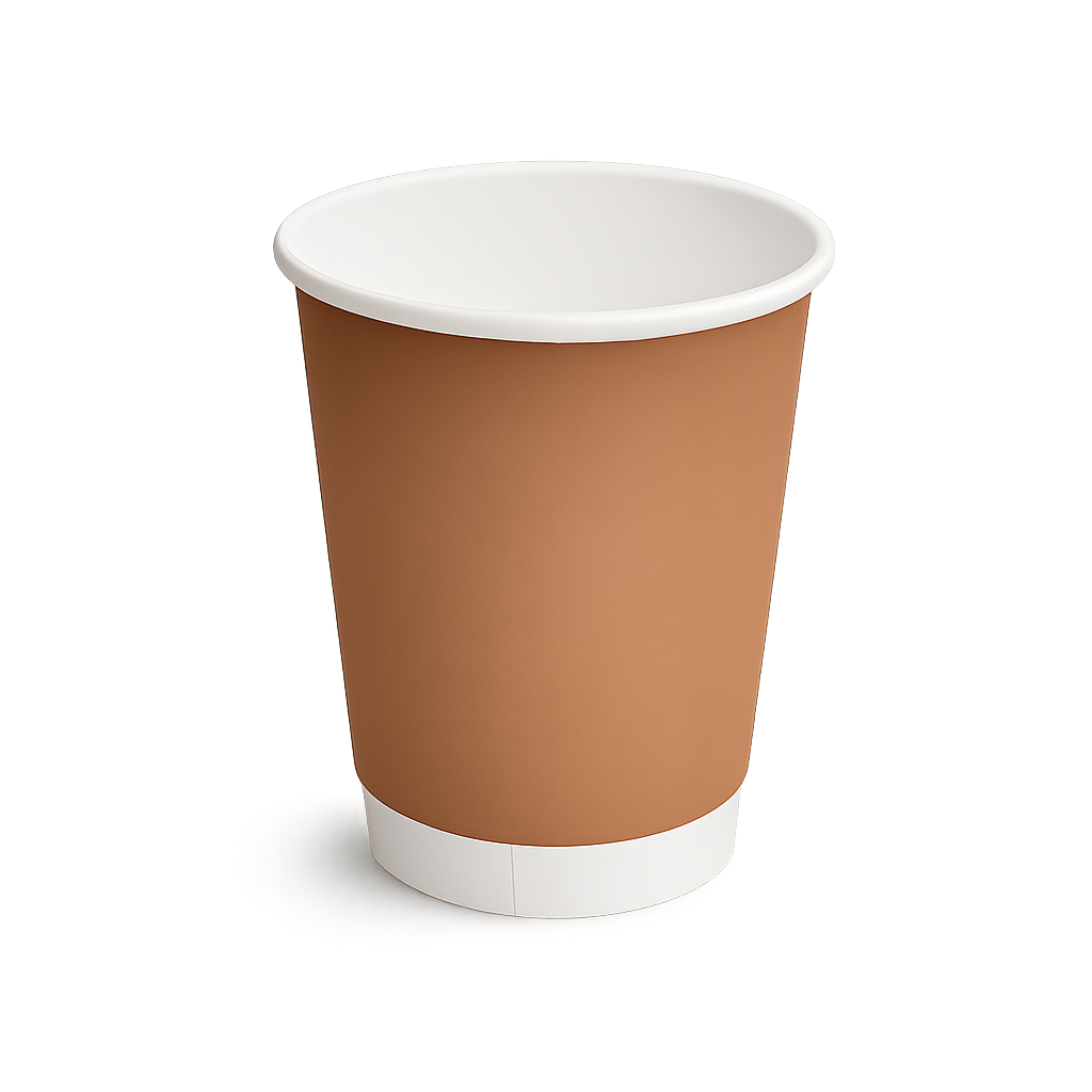 8oz Traditional Coffee Cup - Double Wall